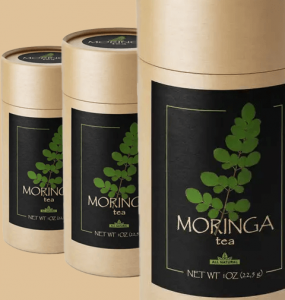 Moringa label termék cimke tervezés